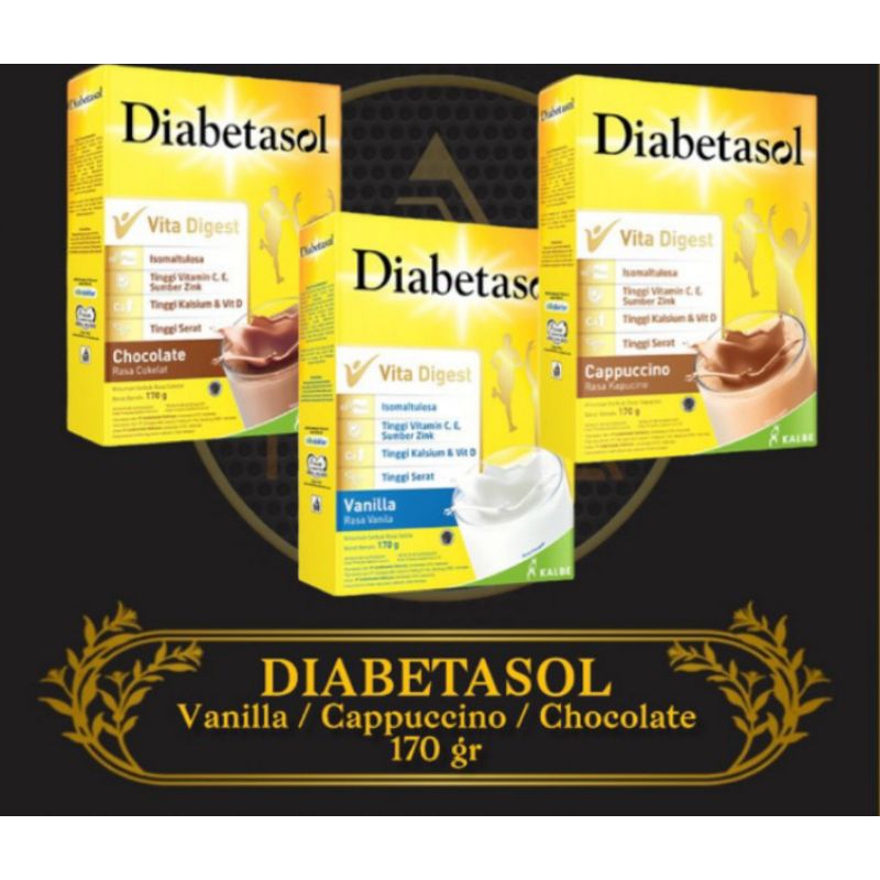 

Susu Diabetasol 170 Gram