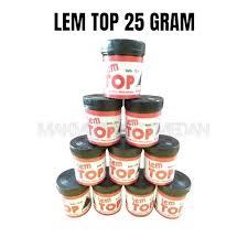 

LEM PUTIH TOP SIZE MINI 25GRAM TOPLES MURAH