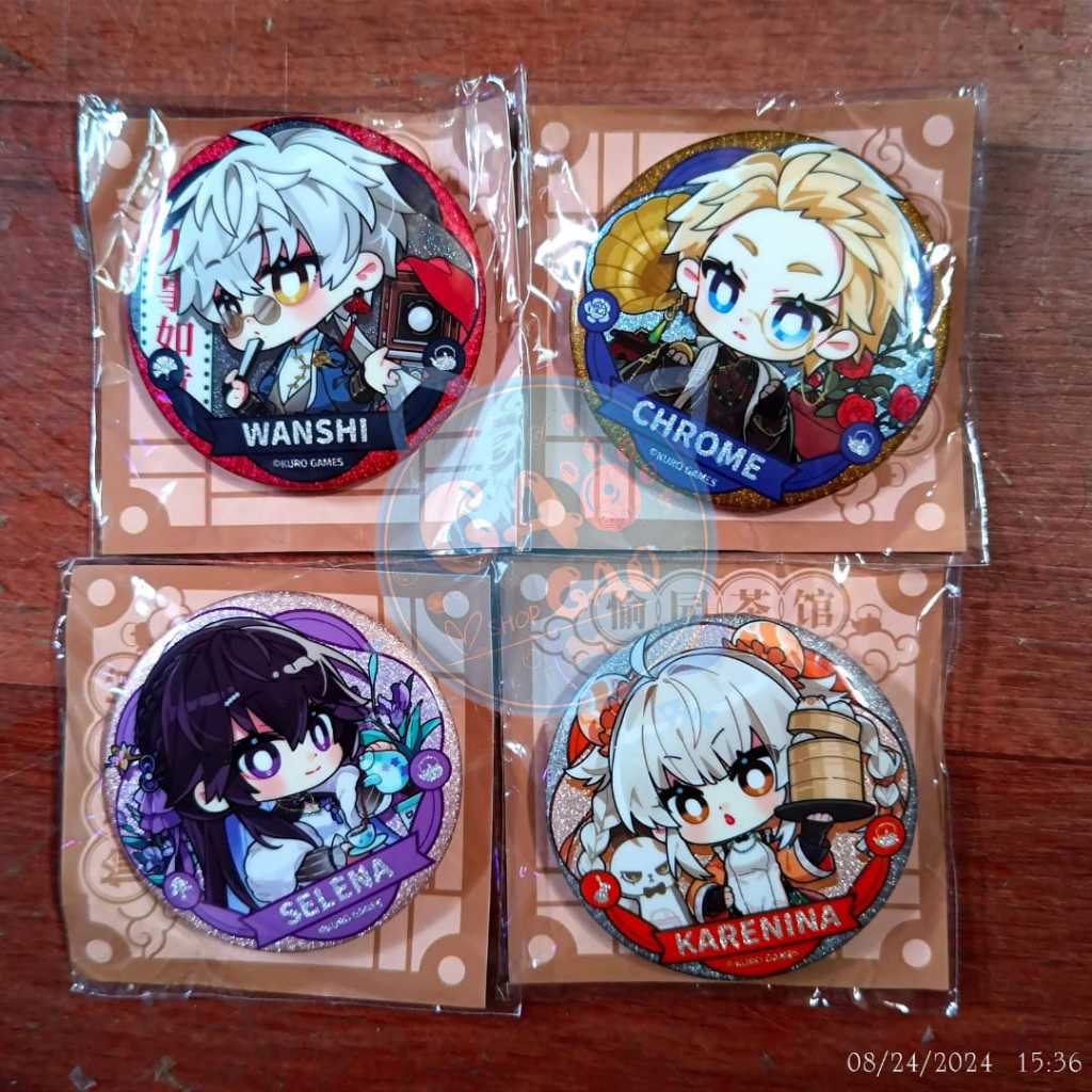 READY STOCK INA  PUNISHING: GRAY RAVEN 战双帕弥什  [Happy Zoo] The Punishing Force Q Badge