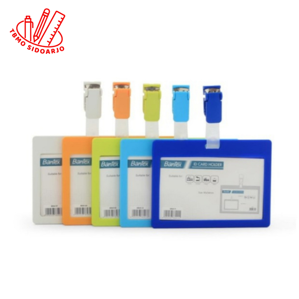 

TBMO Bantex ID Card Holder with Clip Landscape 8864