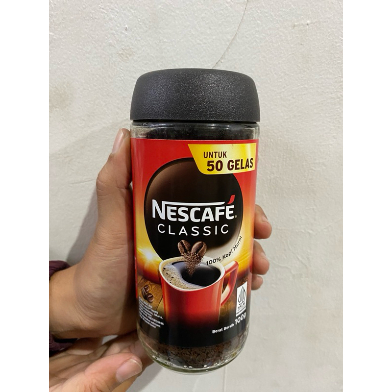 

NESCAFE CLASSIC KopI Instan Kopi Bubuk 100grm jar