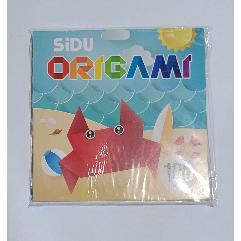 

SIDU KERTAS ORIGAMI BESAR (14 × 14 cm) 1 Pack isi 100 Lembar