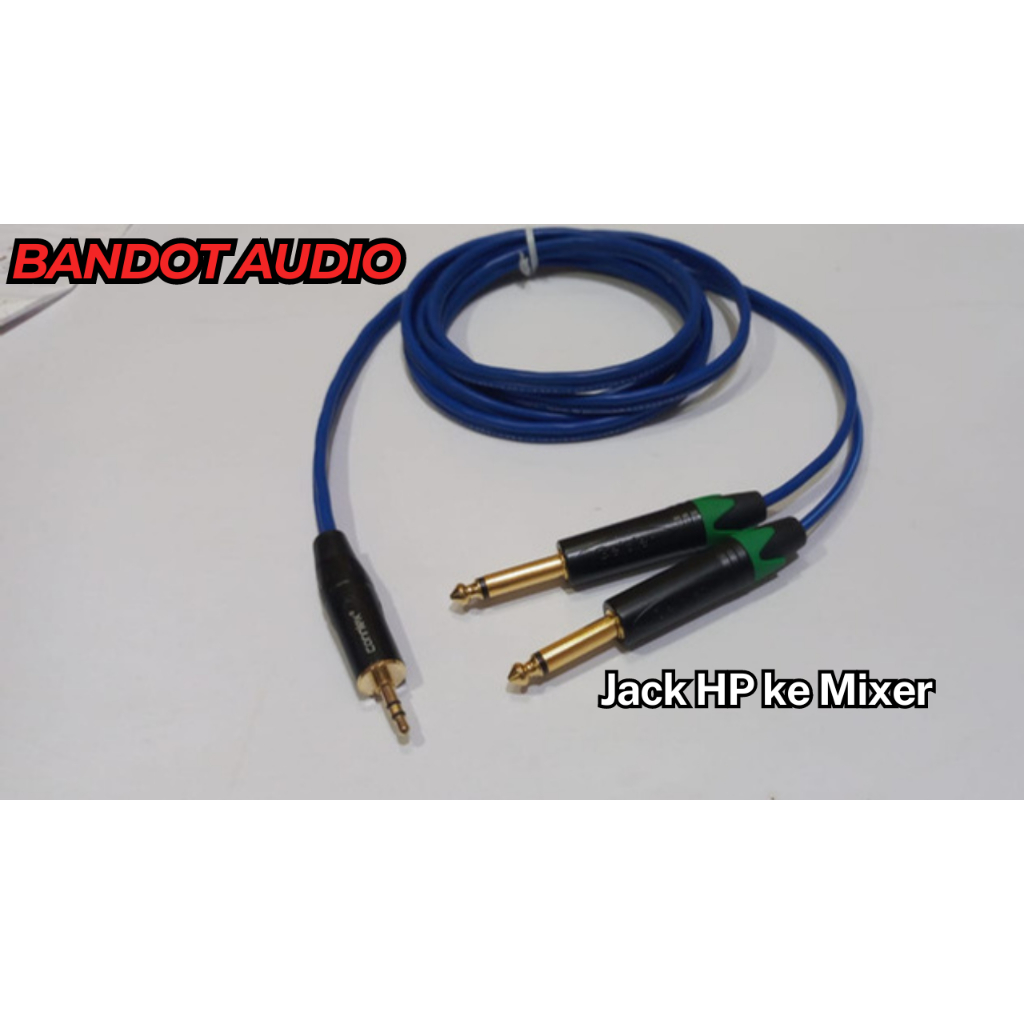 Kabel Jack HP ke mixer