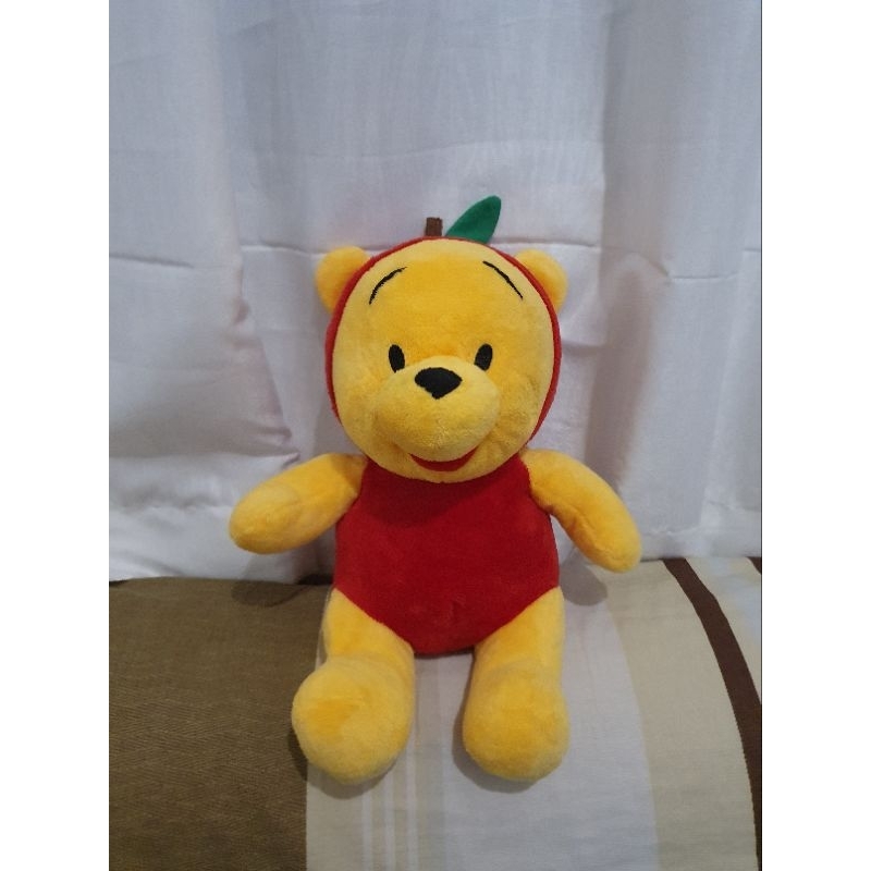 Disney Bear Winnie The Pooh Boneka Kostum Apel