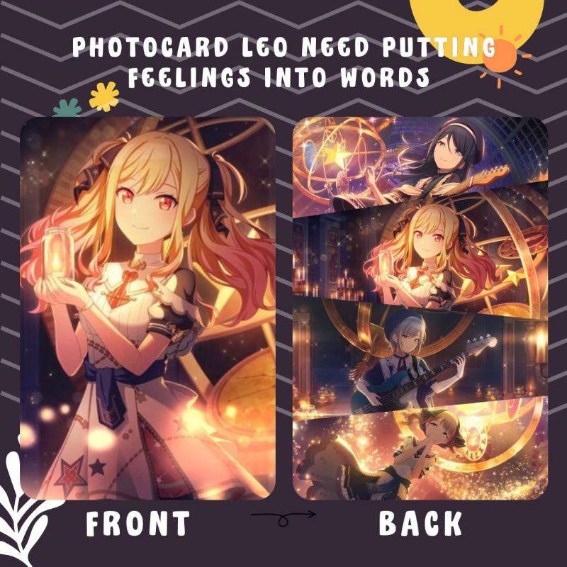 PHOTOCARD LEO NEED PUTTING FEELINGS INTO WORDS TERMURAH