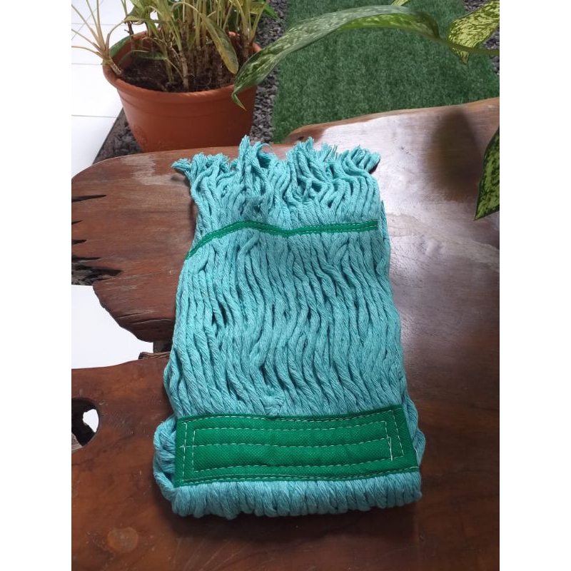 KAIN PEL, REFIL PEL JEPIT kain mop Alat pel lantai Refill mop kain mop 100% cotton HIJAU