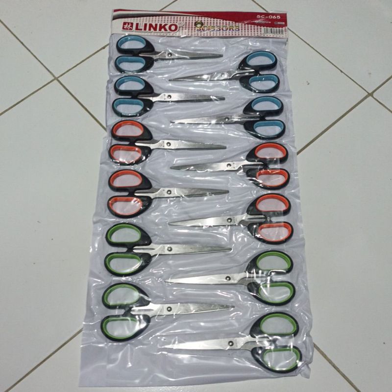 

gunting tanggung renteng linko dan G 2000 12 pch