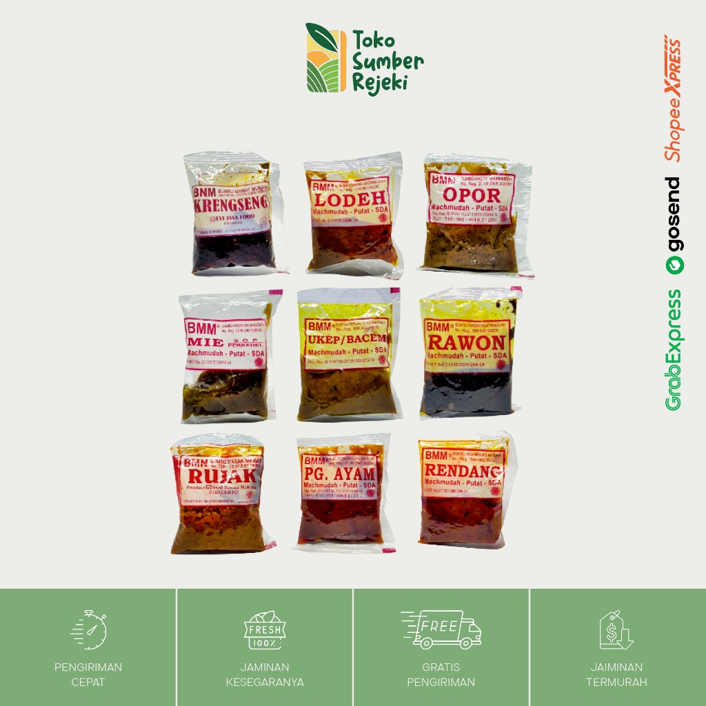 

Bumbu Basah Instan All Varian - Toko Sumber Rejeki Yogyakarta