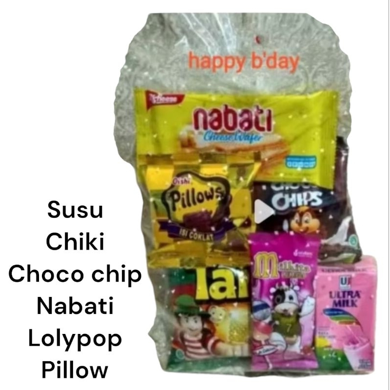 

Paket Snack ulang Tahun/Bingkisan anak