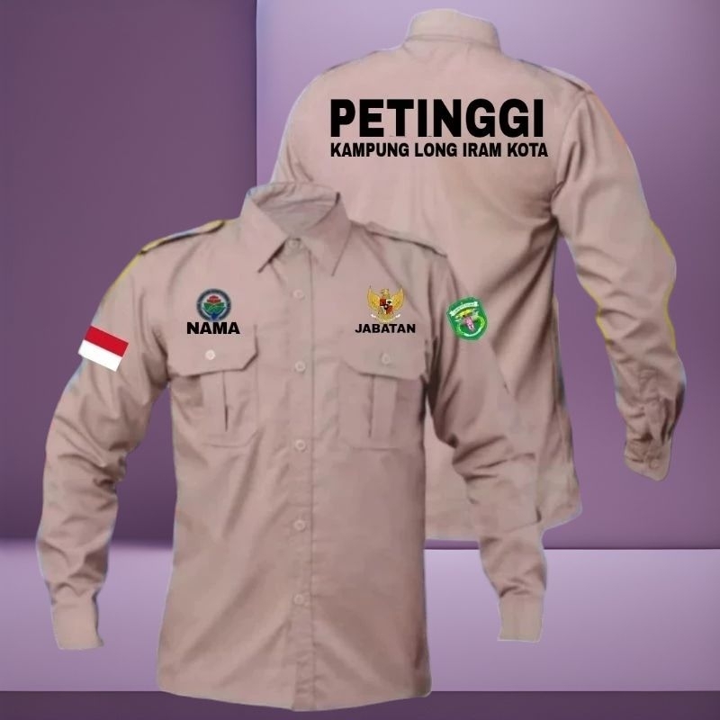 Kemeja Kerja Seragam Kerja Baju Pdh Nusantara sehat