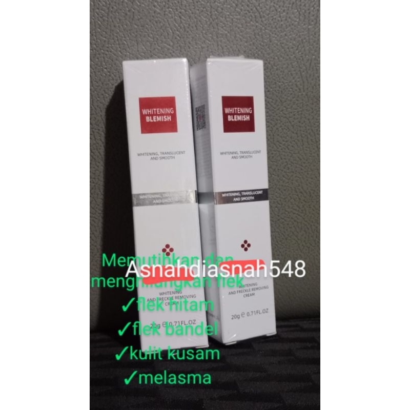 2 PCS WHITENING BLEMISH CREAM