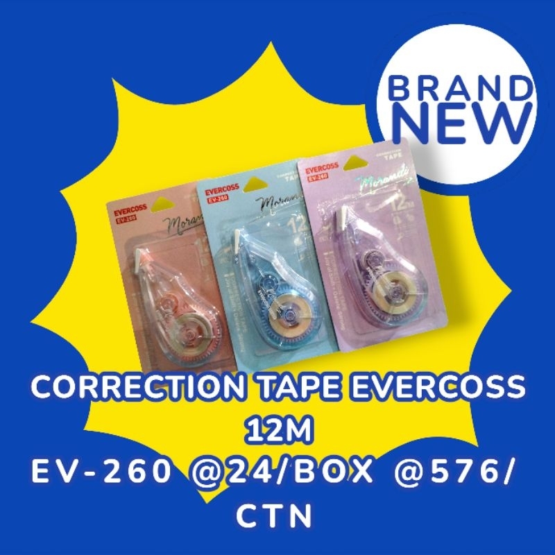 

CORRECTION TAPE EVERCOSS 12M