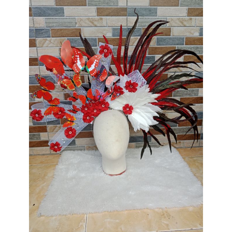 SET LENGKAP MERAH PUTIH AKSESORIS MAYORET / KARNAVAL