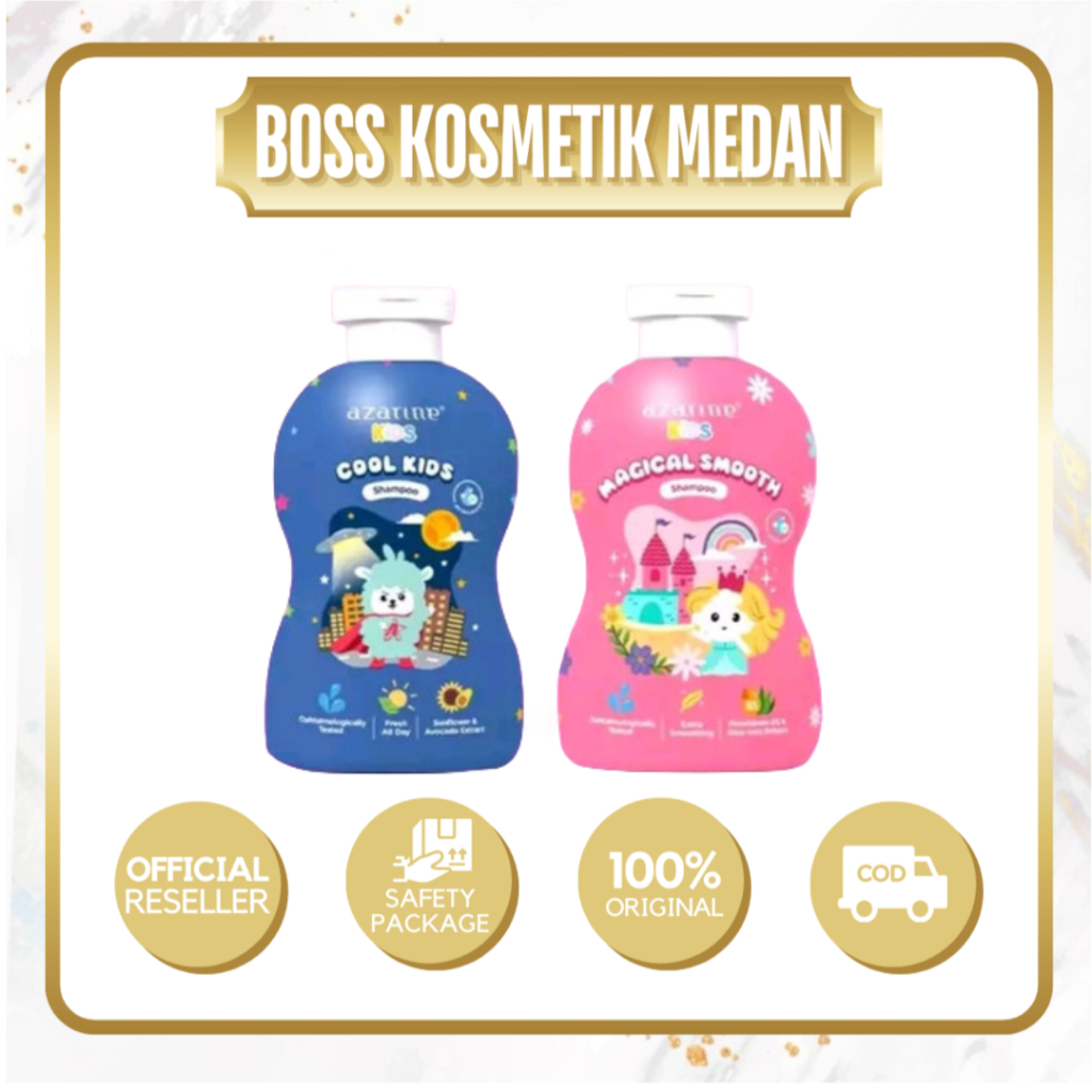 Azarine Kids Magical Smooth Shampoo 300ml (Shampoo Anak)