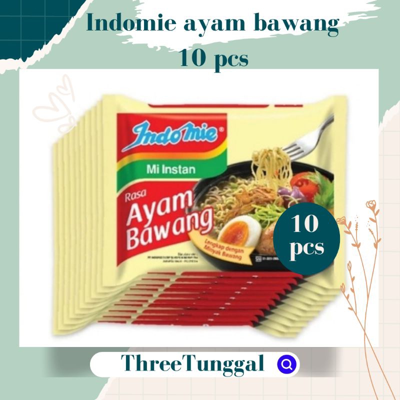 

indomie kuah ayam bawang 10pcs