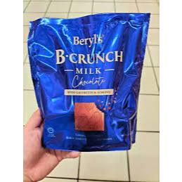 

Cokelat BERYLS [READYSTOCK EXP 2025] Beryl's B Crunch Milk Chocolate With Gaufrette & Almond (150g) Beryl’s Ori Ready Stock Jastip Malaysia, Beryl’s Ori Ready Stock Jastip Malaysia