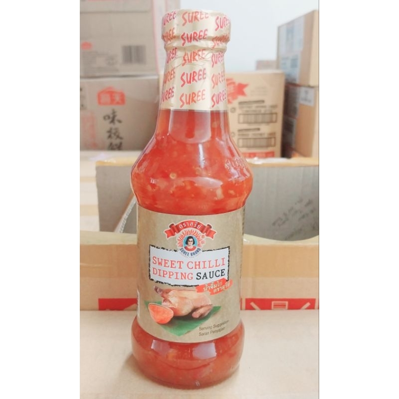 

[Halal] Sweet chili dipping sauce/ Saos pedas manis asli thailand brand suree 350 ml