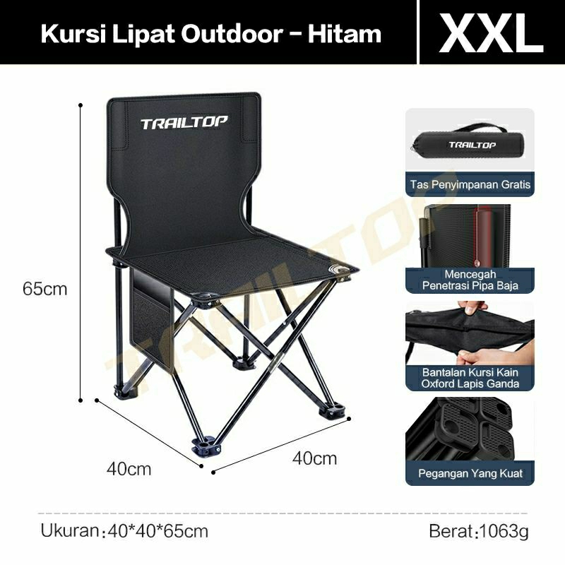 Kursi lipat outdoor kursi camping meja camping kain meja camping aluminium