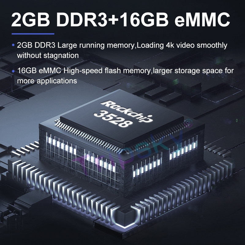 Best Sale Tripsky Miniq3 Android Tv Box 16G Ram 256G Rom Android 14 Os Smart Tv Box 4K Hd Stb