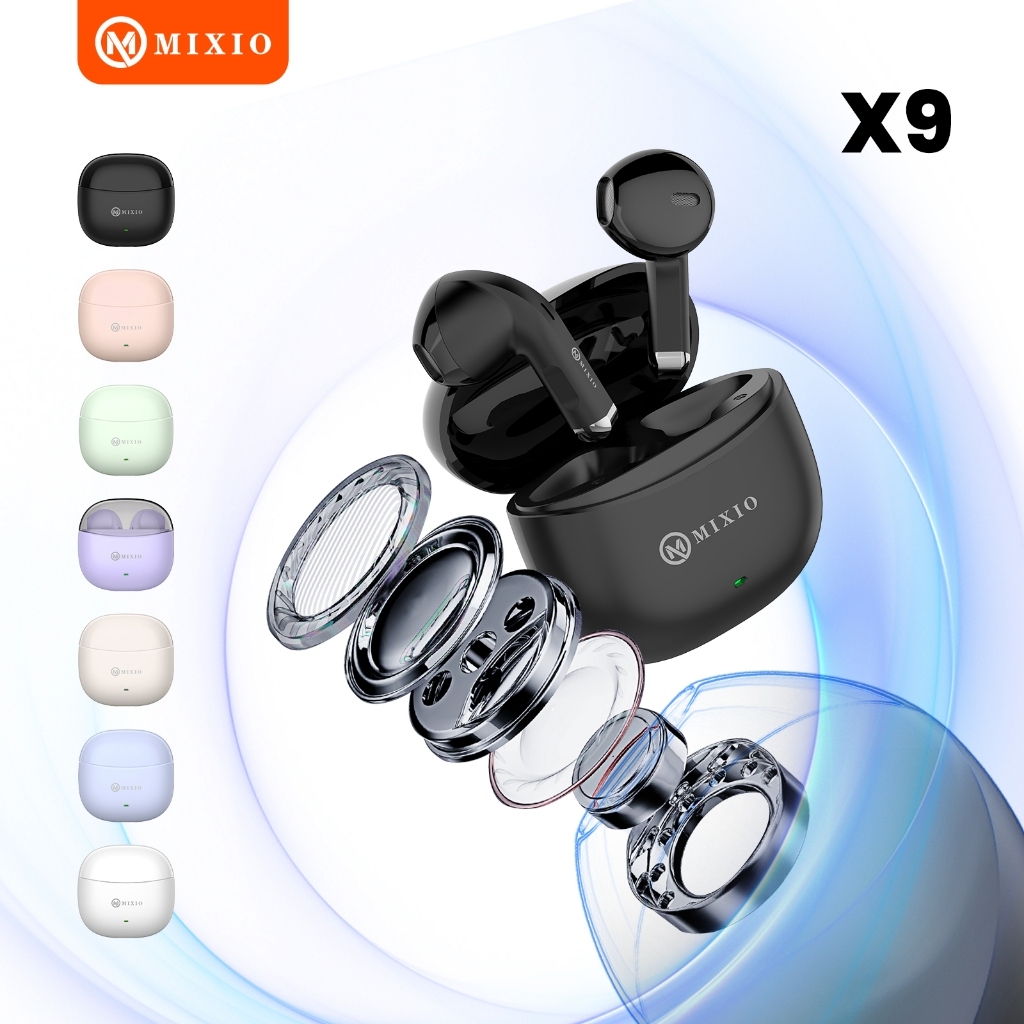 MIXIO X9 TRUE WIRELESS BLUETOOTH EARPHONE TWS MINI EARBUDS
