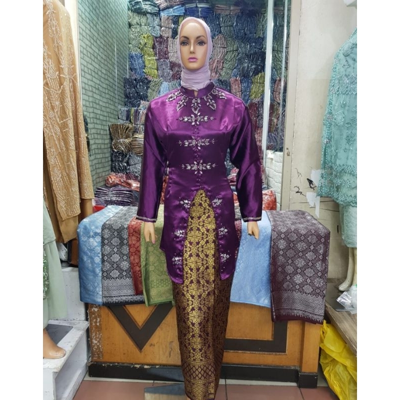 stelan kebaya Taffeta Aldi / kebaya modern / kebaya wisuda / kebaya murah / kebaya terbaru