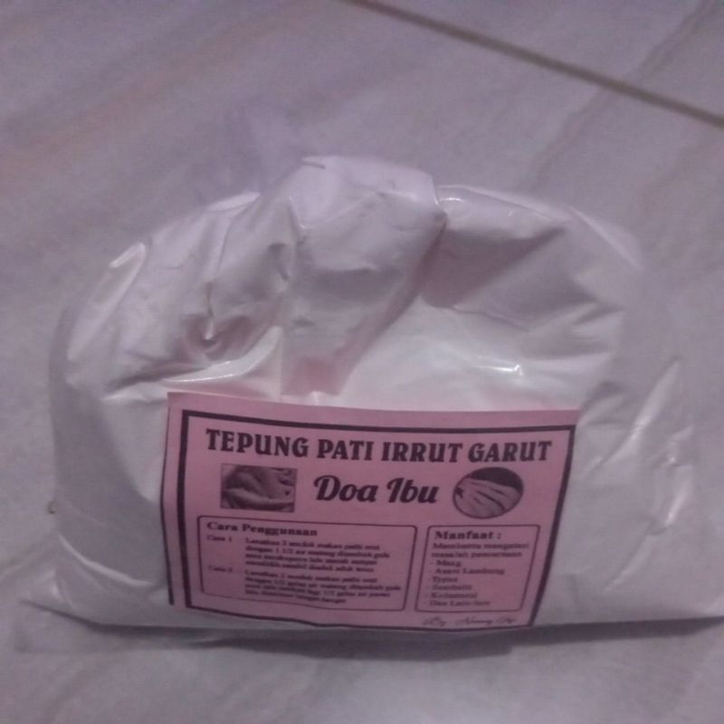 

Tepung Pati Garut irut