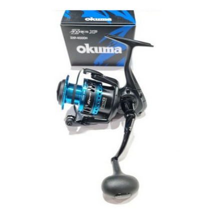 Gulungan Senar Pancing Rel Rell Okuma Azores ZXP 8000H Spinning Salwater Power Handle