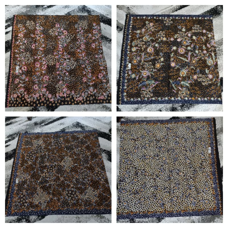 Kain batik tulis lasem klasik Kode DKK EKK FKK GKK IKK JKK motif gunung ringgit sisik biru navy kuni