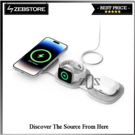 Foldable Magnetic Fast Wireless Charger 3 in 1 Showiz