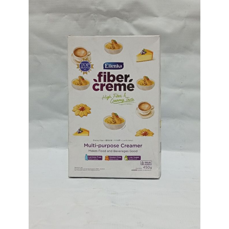 

Fiber creame high fiber &creamy taste 450gr