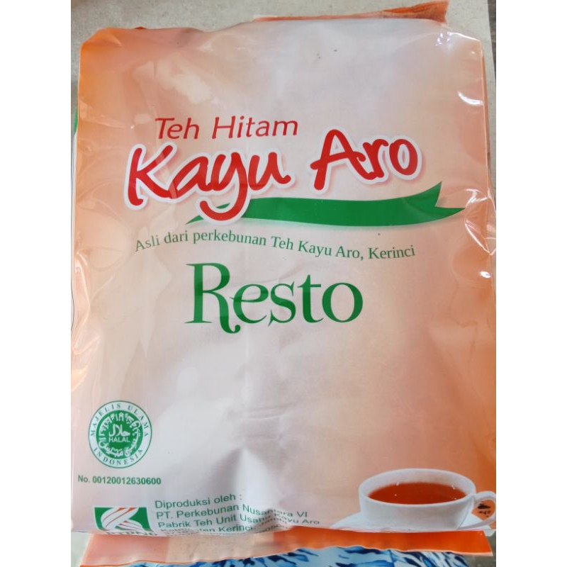 

Teh hitam Kayu Aro Resto 500 gram