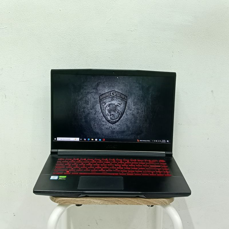 laptop MSI gaming gf63 thin Intel core i7-9750H GTX 1650 Ti ram 16gb/SSD 512gb fhd IPS backlit