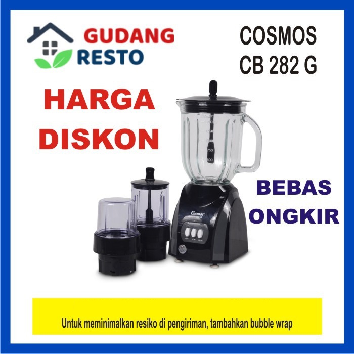 COSMOS Blender CB 282 G / CB 282G Gelas Kaca CB282G 282G