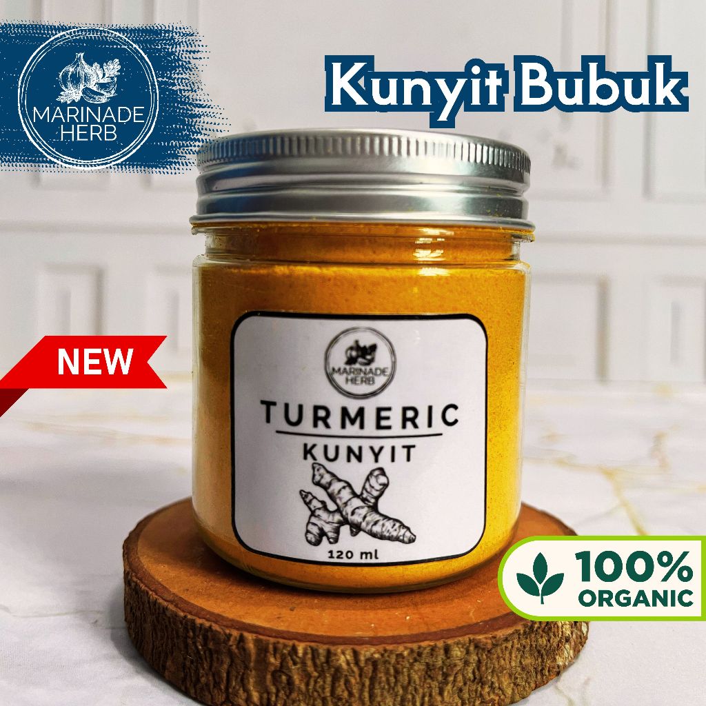 

KUNYIT BUBUK MURNI - BUMBU DAPUR / BUMBU MASAK PREMIUM - MARINADE HERB - 120ML