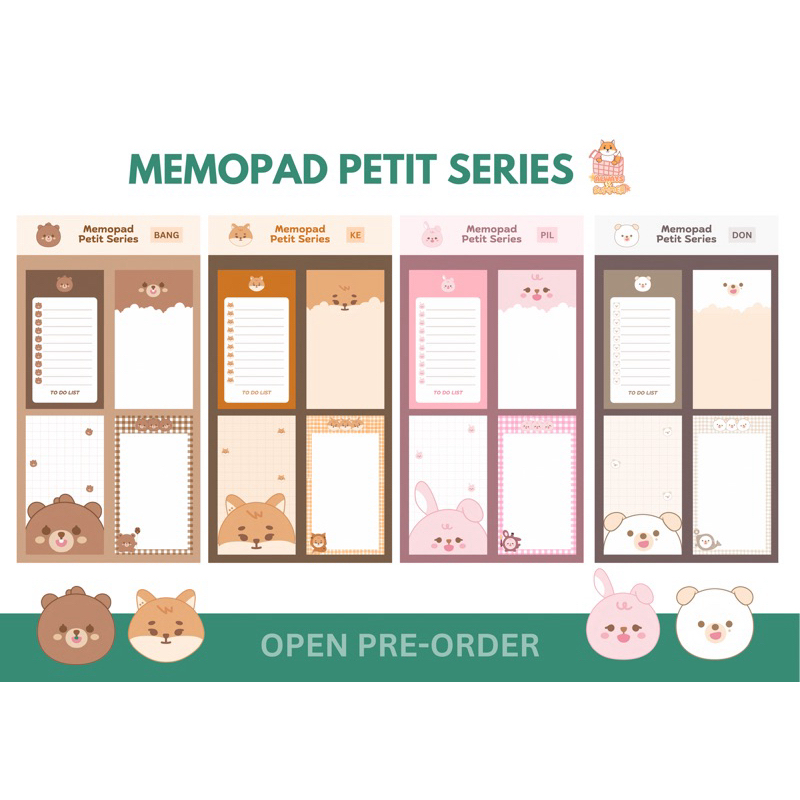 

MEMOPAD DAY6 PETIT SERIES