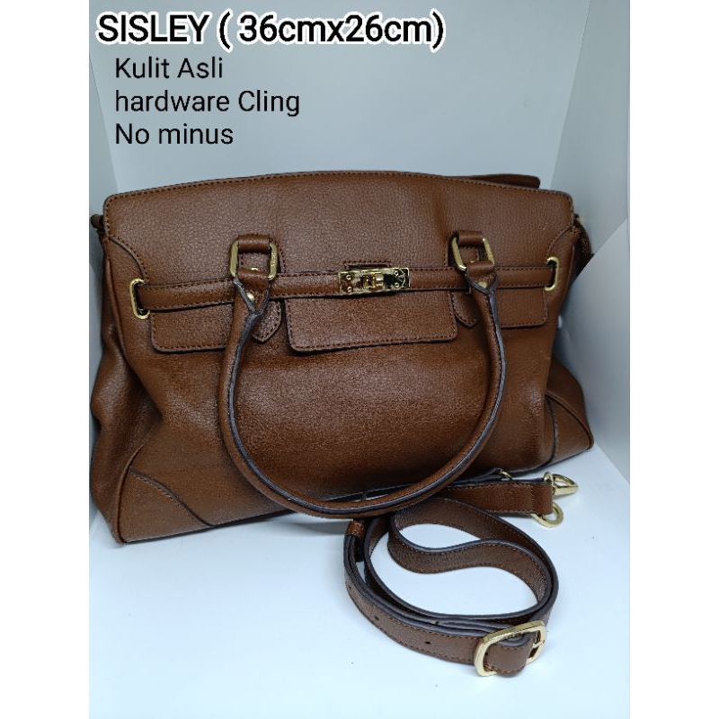 TAS SISLEY Warna Coklat VVGC No Minus