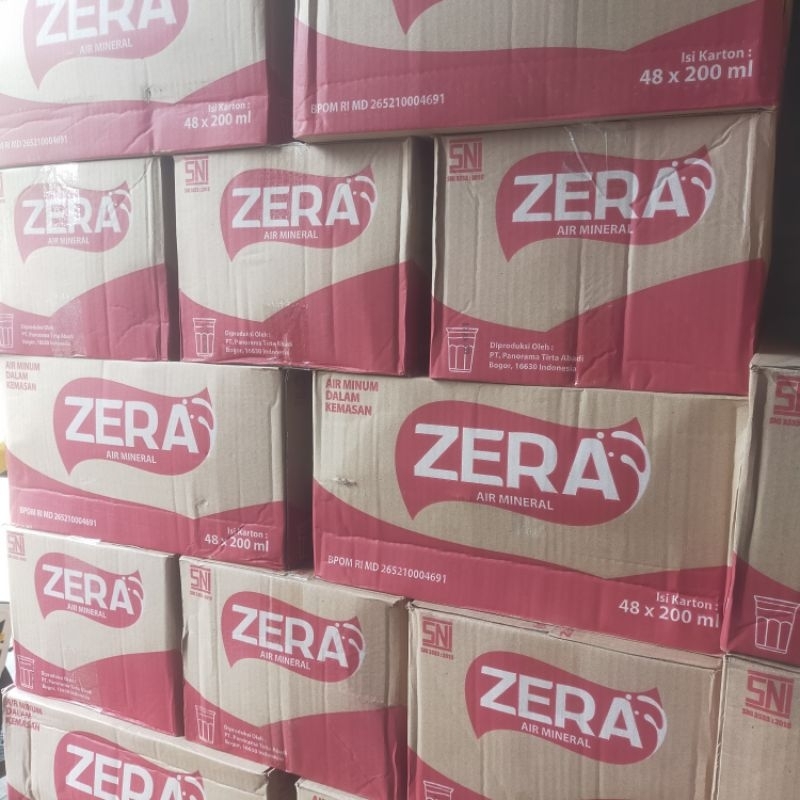 

Air Mineral Zera Gelas & Botol Kartonan