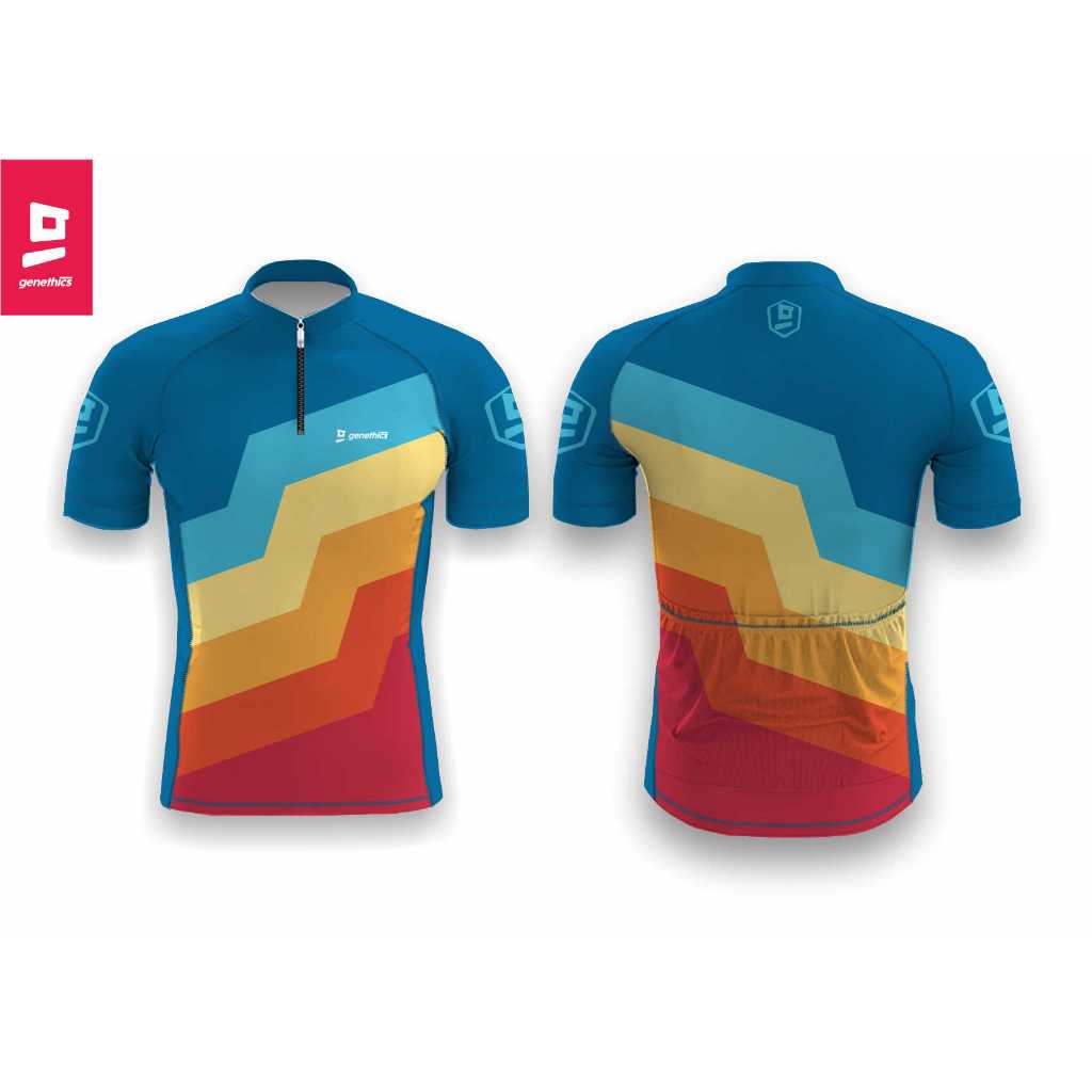 JERSEY SEPEDA ROADBIKE GENETHICS - JERSEY CUSTOM - RB24-010 - JERSEY ROADBIKE - Jersey Genethics - G