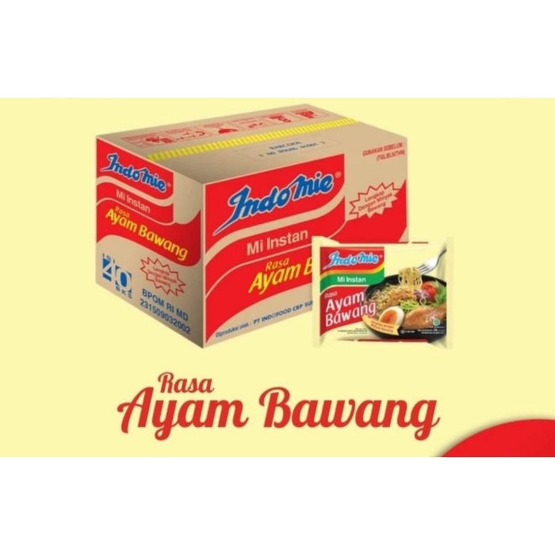 

Indomie kuah ayam bawang