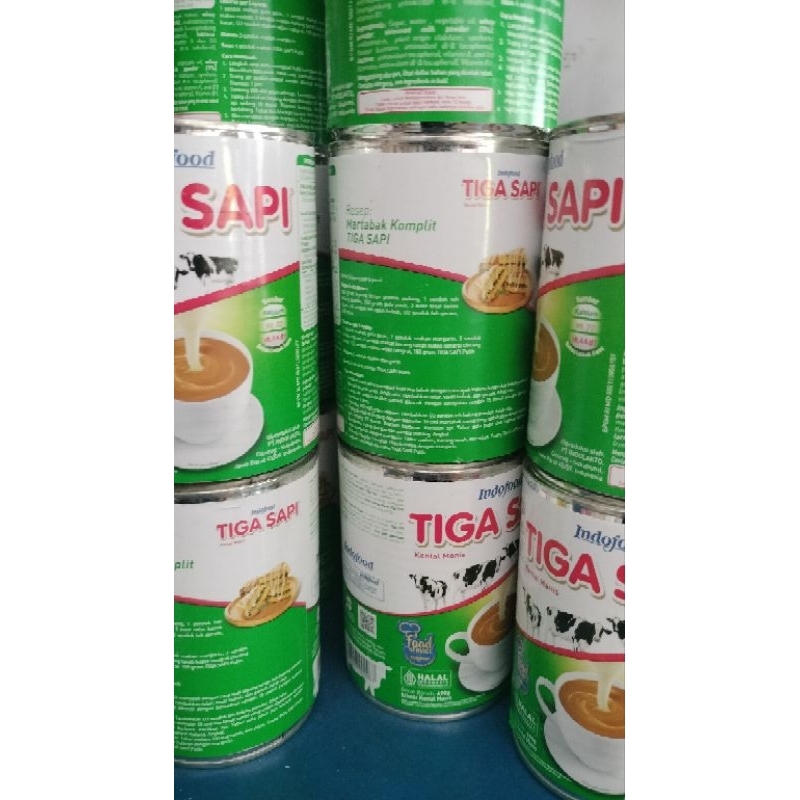 

susu kental manis cap tiga sapi 490grm