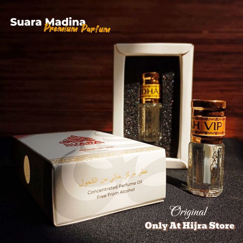 Parfum Arab Suara Madinah Original Raudhah VIP Misk Nabawi Thaharah 3ml