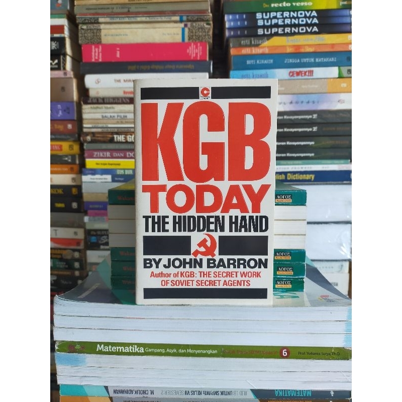Buku Original (Import) : KGB Today the Hidden Hand by John Barron