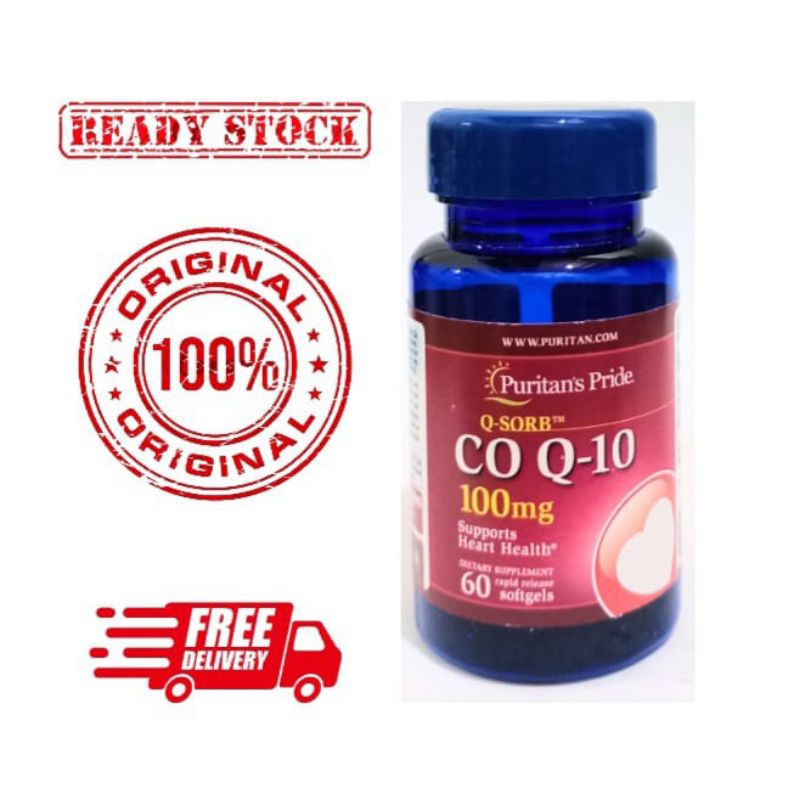 puritans pride coq10 50mg 100mg 120mg 200mg 60 100 120 softgels usa