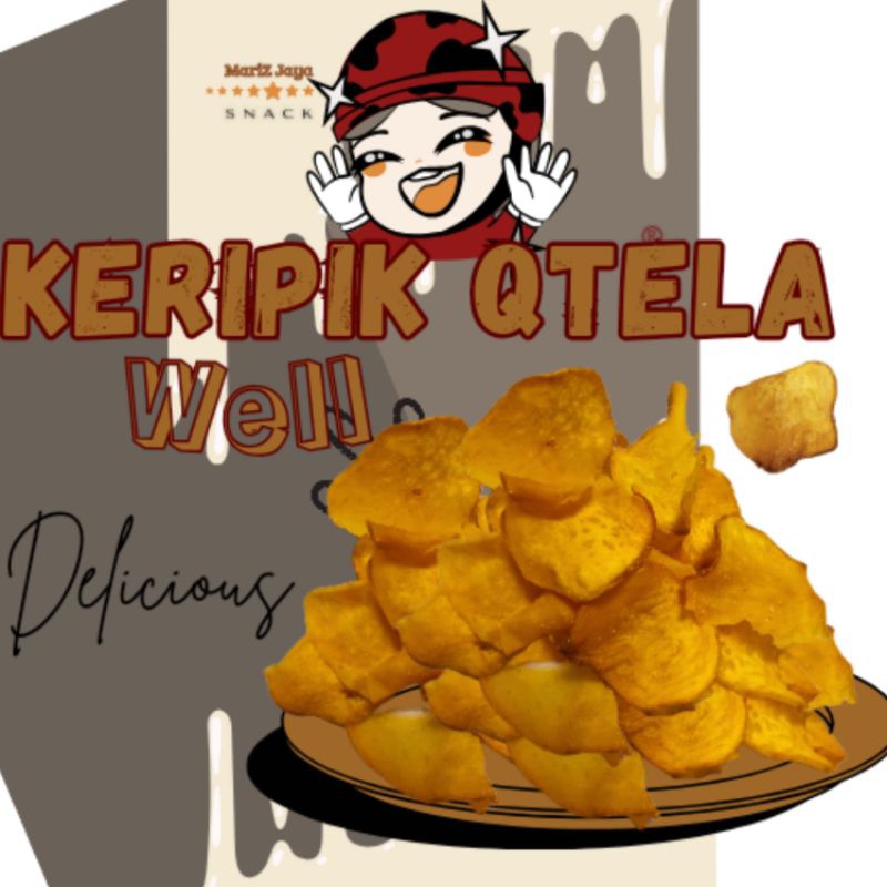 

KERIPIK QTELA (KETELA) Keripik Wonosobo Berat : 160gram