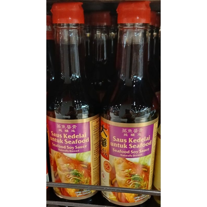

TAIHUA Seafood Soy Sauce Saus Kedelai Untuk Seafood 305ml - LM
