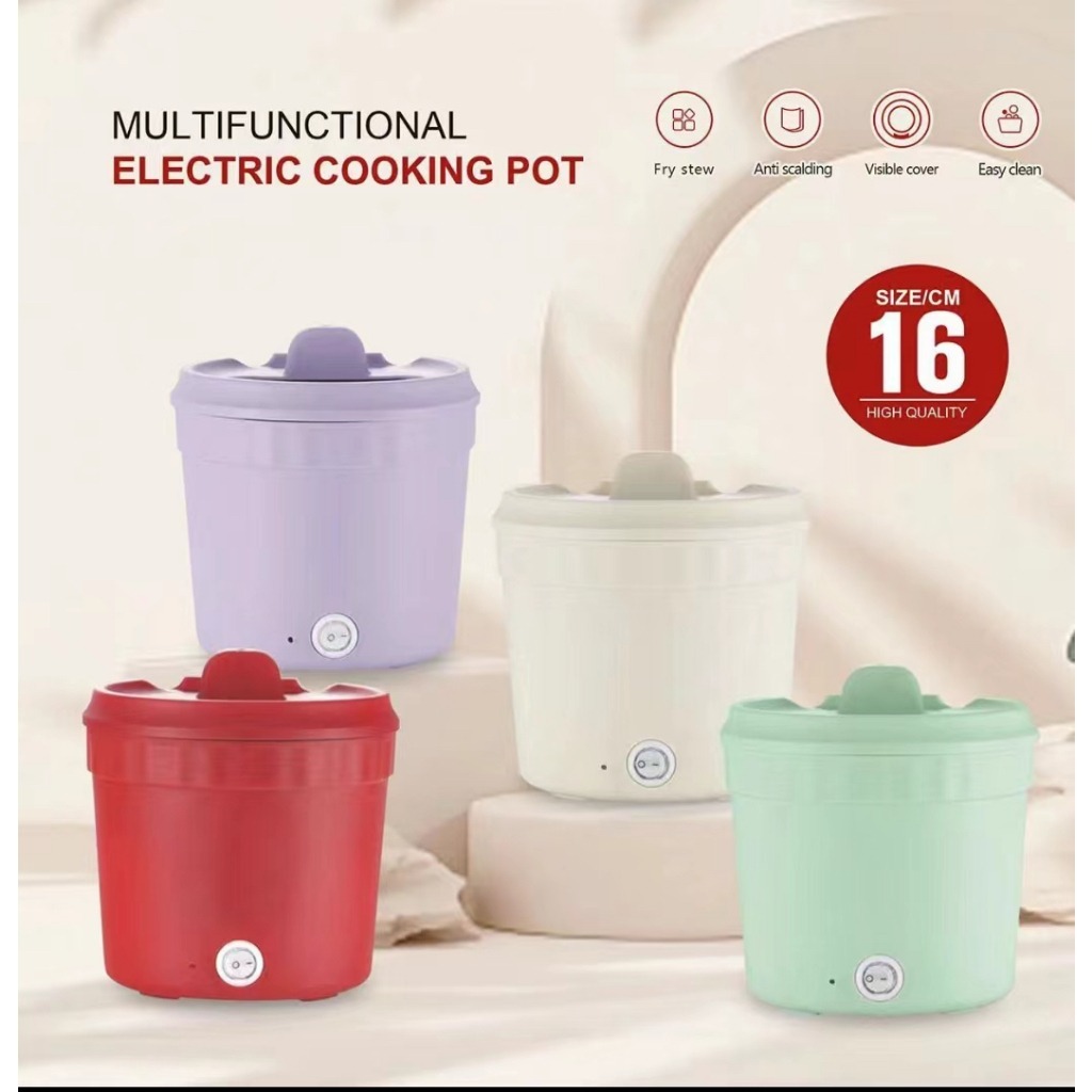 PANCI CLARA COOKING POT ANTI LENGKET WAJAN LISTRIK PERALATAN MASAK MINI RICE COOKER MIE UP SHENAR/PA