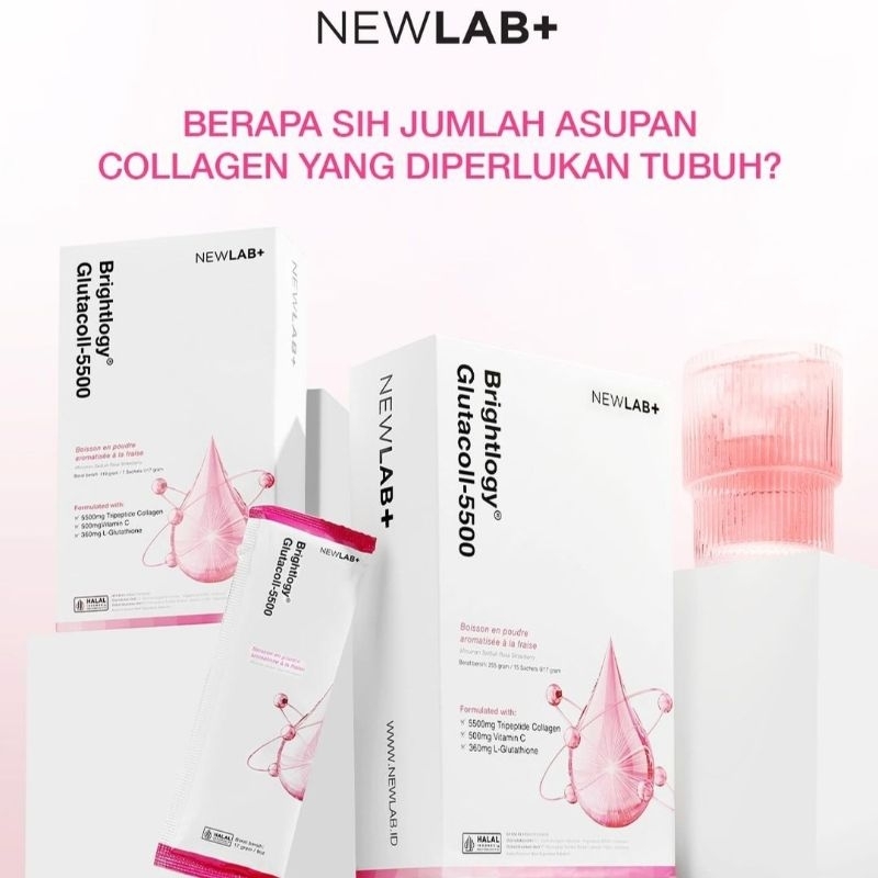 NEWLAB PREMIUM COLLAGEN DRINK 100%ORIGINAL / FITLOGY TEA DRINK/ NEWLAB ACNALOGY/ NEWLAB C- GLUTA