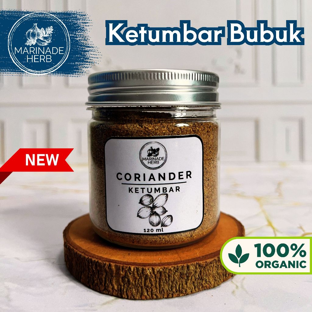 

KETUMBAR BUBUK MURNI - BUMBU DAPUR / BUMBU MASAK PREMIUM - MARINADE HERB - 120ML