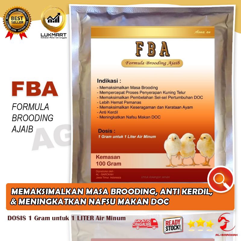 Vitamin Ayam - FORMULA BROODING AJAIB - Suplemen Ayam Broiler - Vitamin Ayam Broiler - Obat Ayam