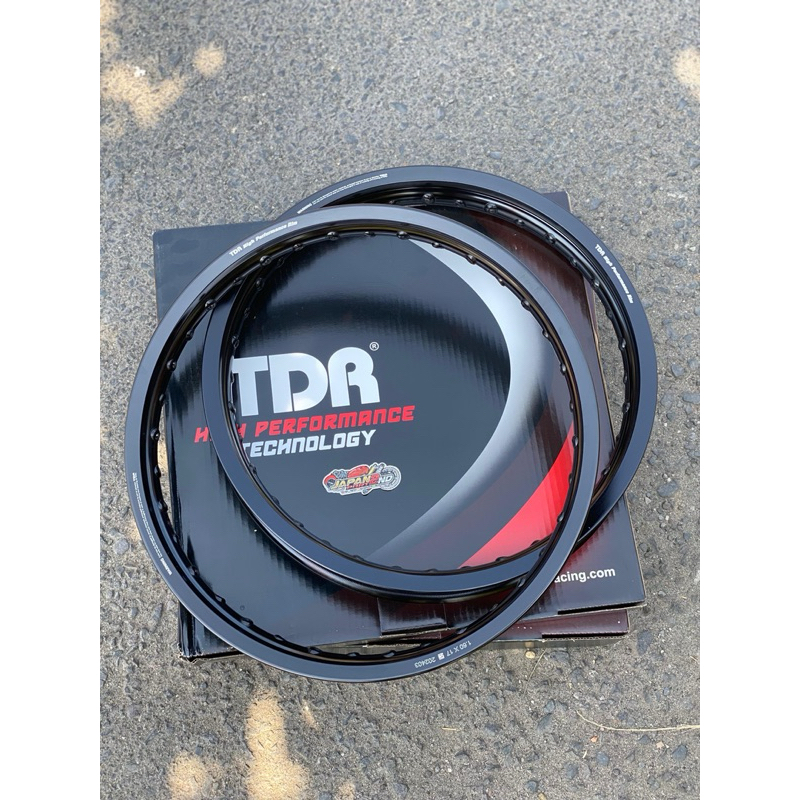 Velg tdr wx hitam ring 17 160 185 velg tdr black hitam